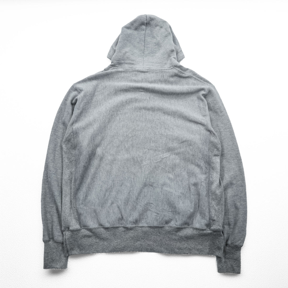 Champion Reverse Weave Zip Up Hoodie, Size XL, Gray, Brushed Lining, Embroidered Logo