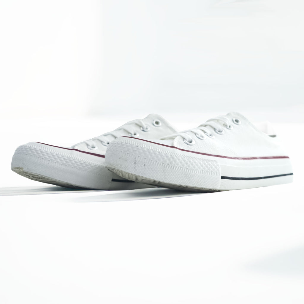 Palm Tree Low-Cut Sneakers US8 Canvas pt-306