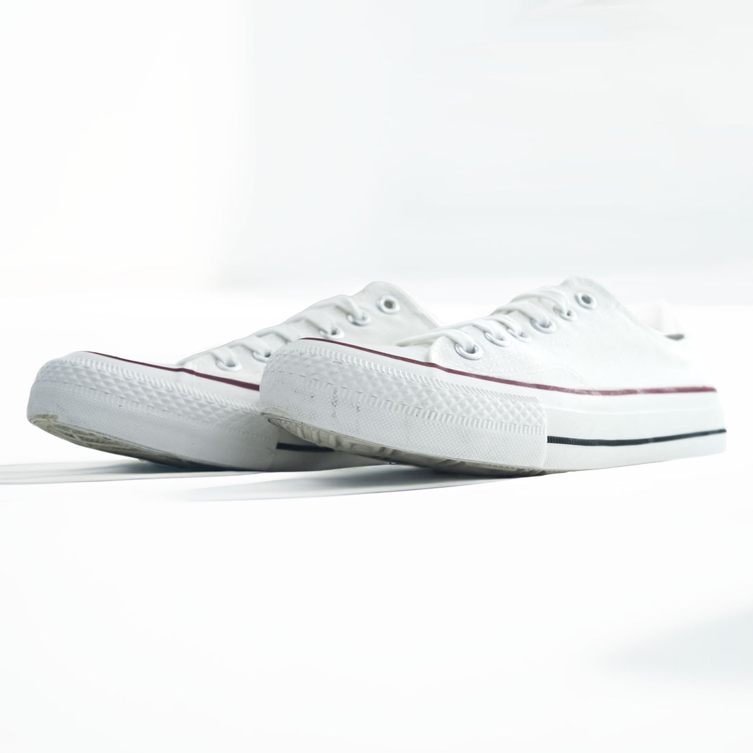 Palm Tree Low-Cut Sneakers US8 Canvas pt-306