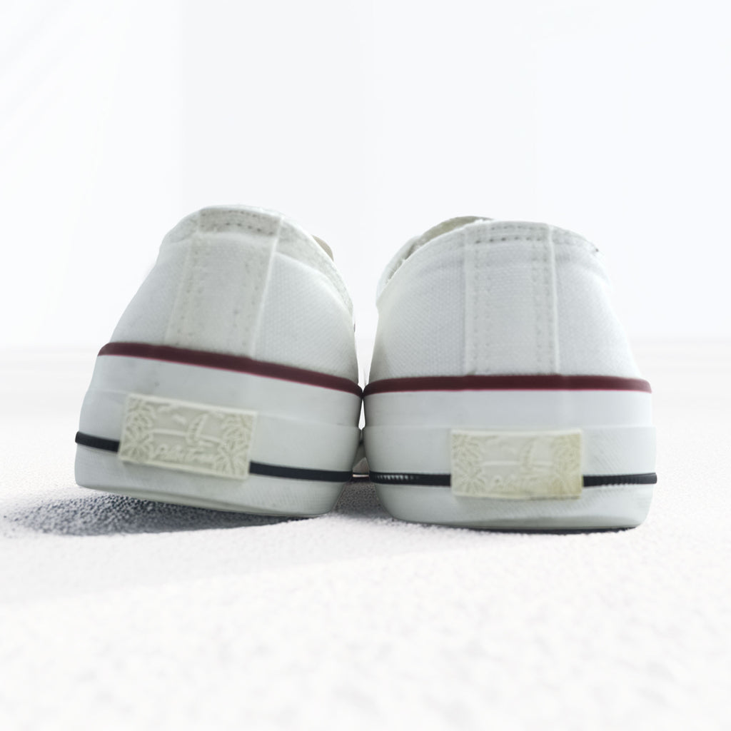 Palm Tree Low-Cut Sneakers US8 Canvas pt-306