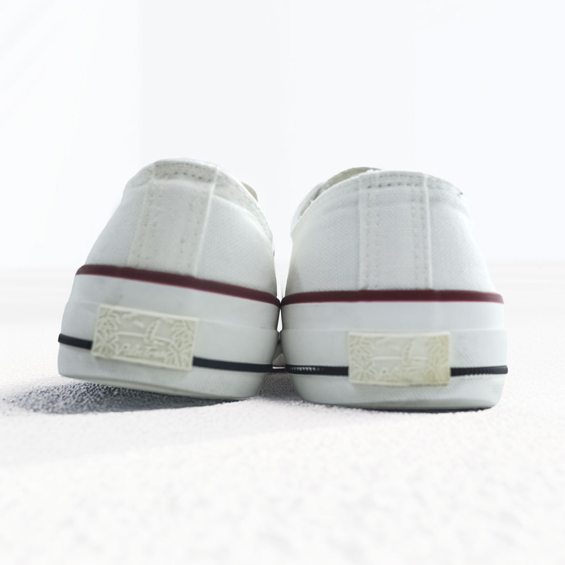 Palm Tree Low-Cut Sneakers US8 Canvas pt-306