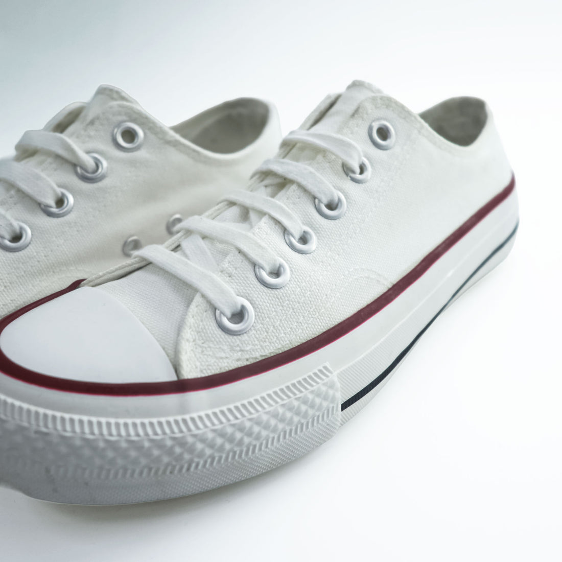 Palm Tree Low-Cut Sneakers US8 Canvas pt-306