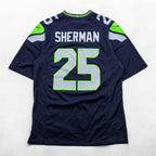 Nike NFL On Field Football Game Jersey Navy Size S