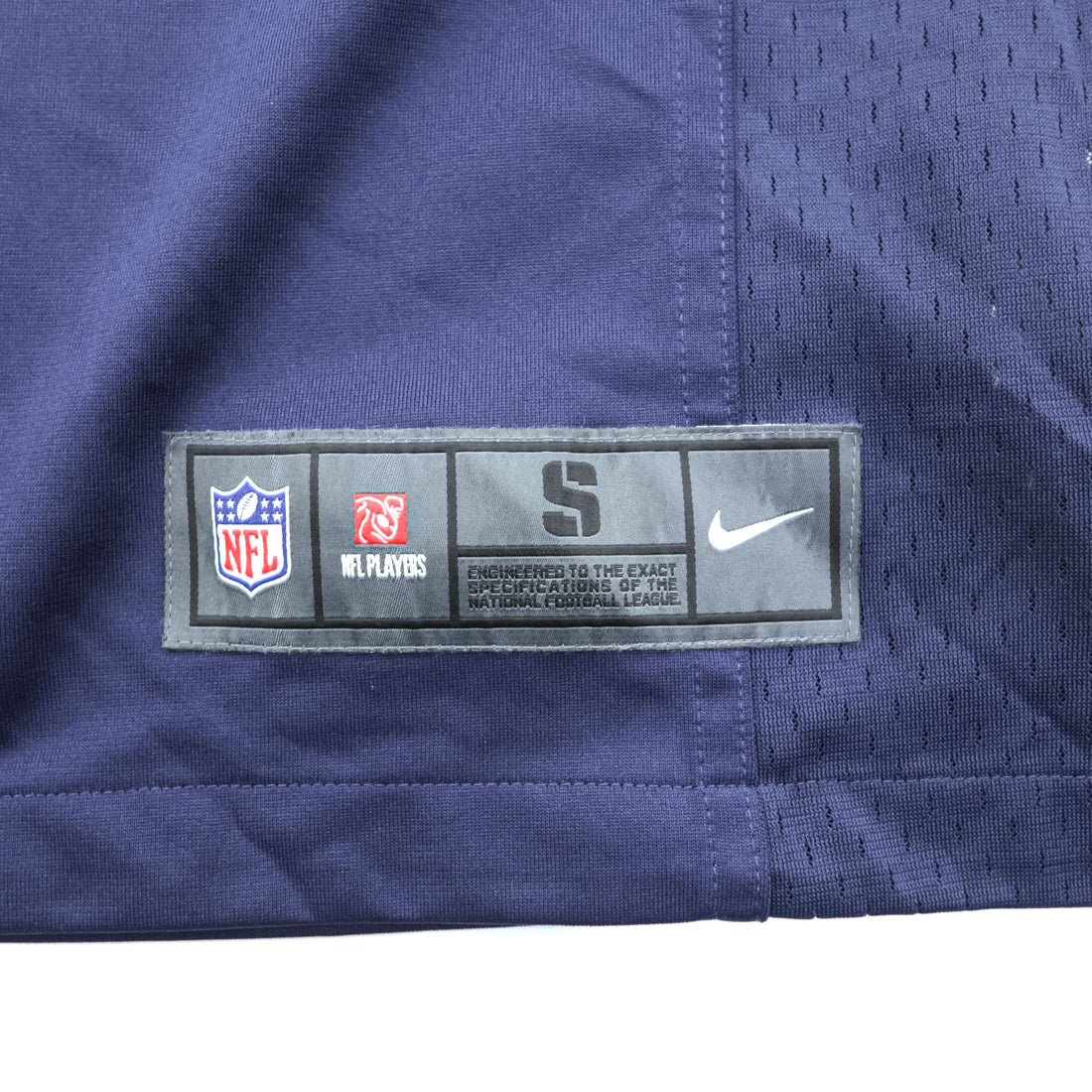 Nike NFL On Field Football Game Jersey Navy Size S