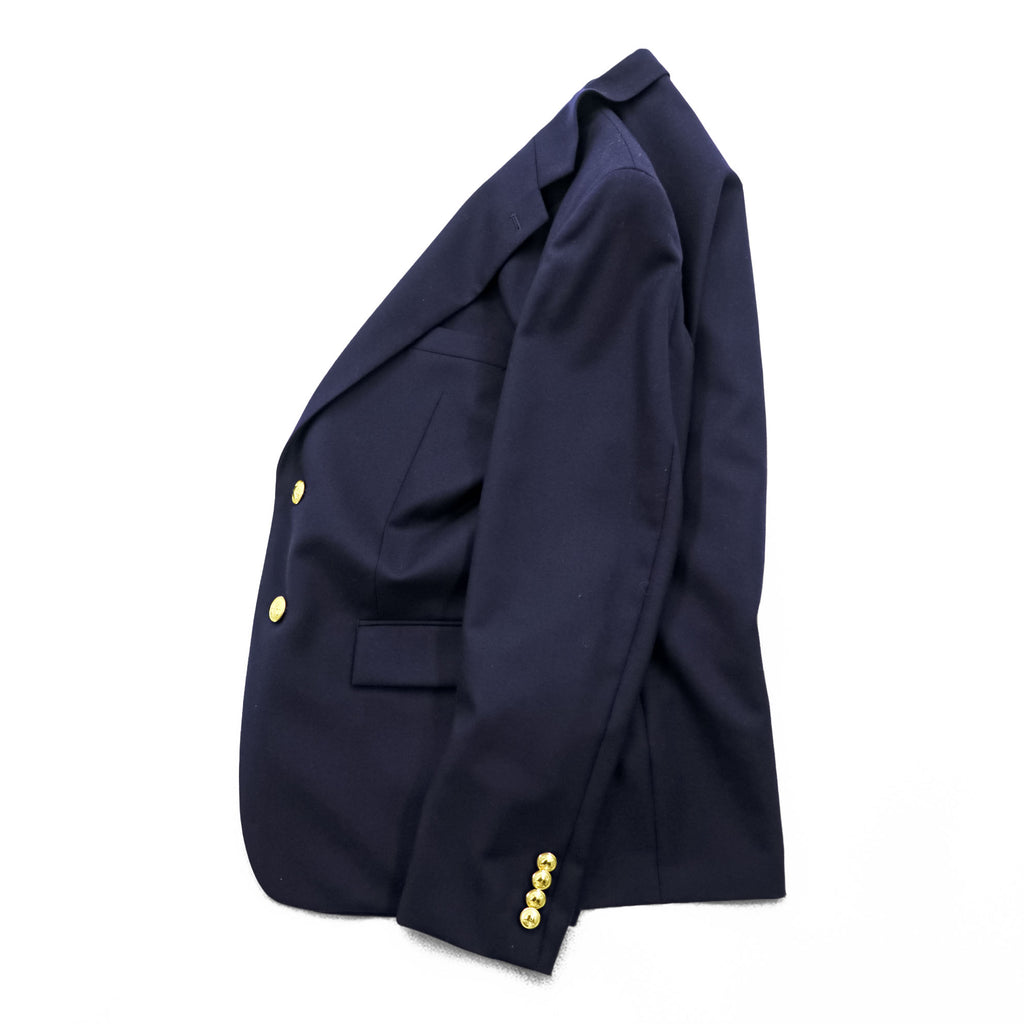 Polo Ralph Lauren 90年代 ヴィンテージ 2B テーラードジャケット ブレザー M ネイビー 紺ブレ 金ボタン