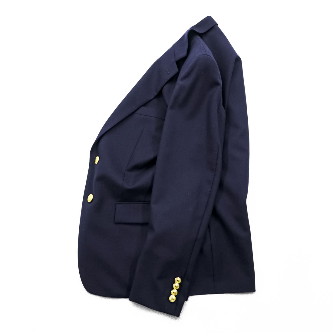 Polo Ralph Lauren 90年代 ヴィンテージ 2B テーラードジャケット ブレザー M ネイビー 紺ブレ 金ボタン