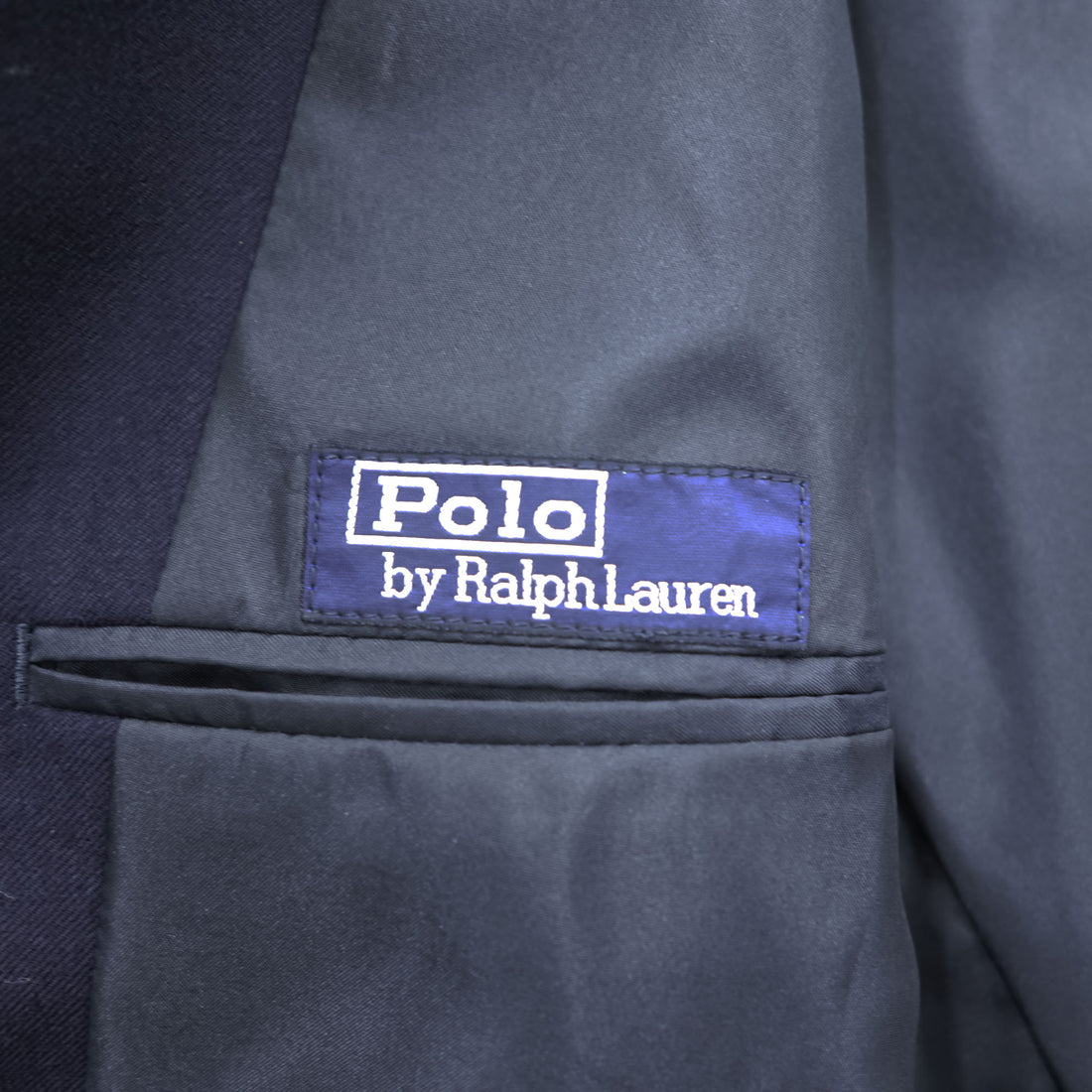 Polo Ralph Lauren 90年代 ヴィンテージ 2B テーラードジャケット ブレザー M ネイビー 紺ブレ 金ボタン