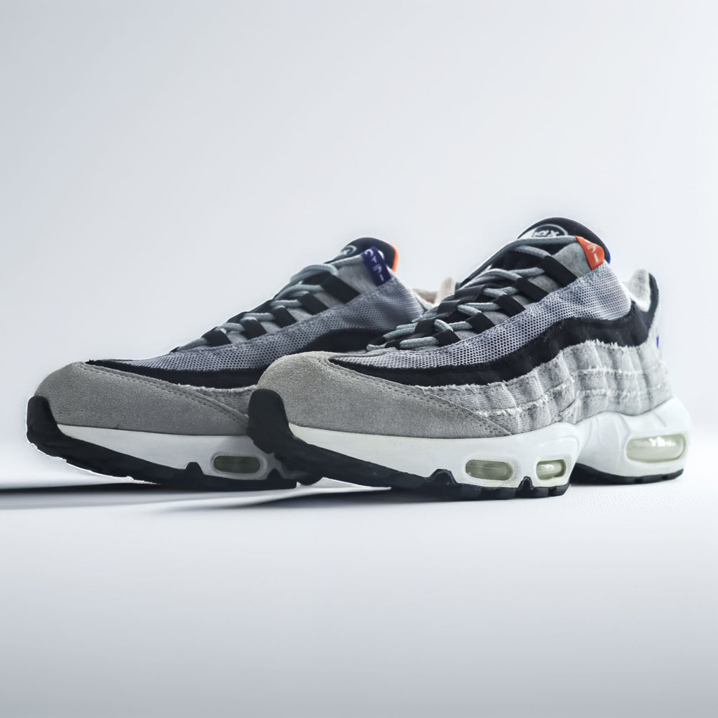 LOOPWHEELER × NIKE エアマックス AIR MAX 95 スニーカー 27.5cm WOLF GREY/WHITE-BLACK CQ7853-001