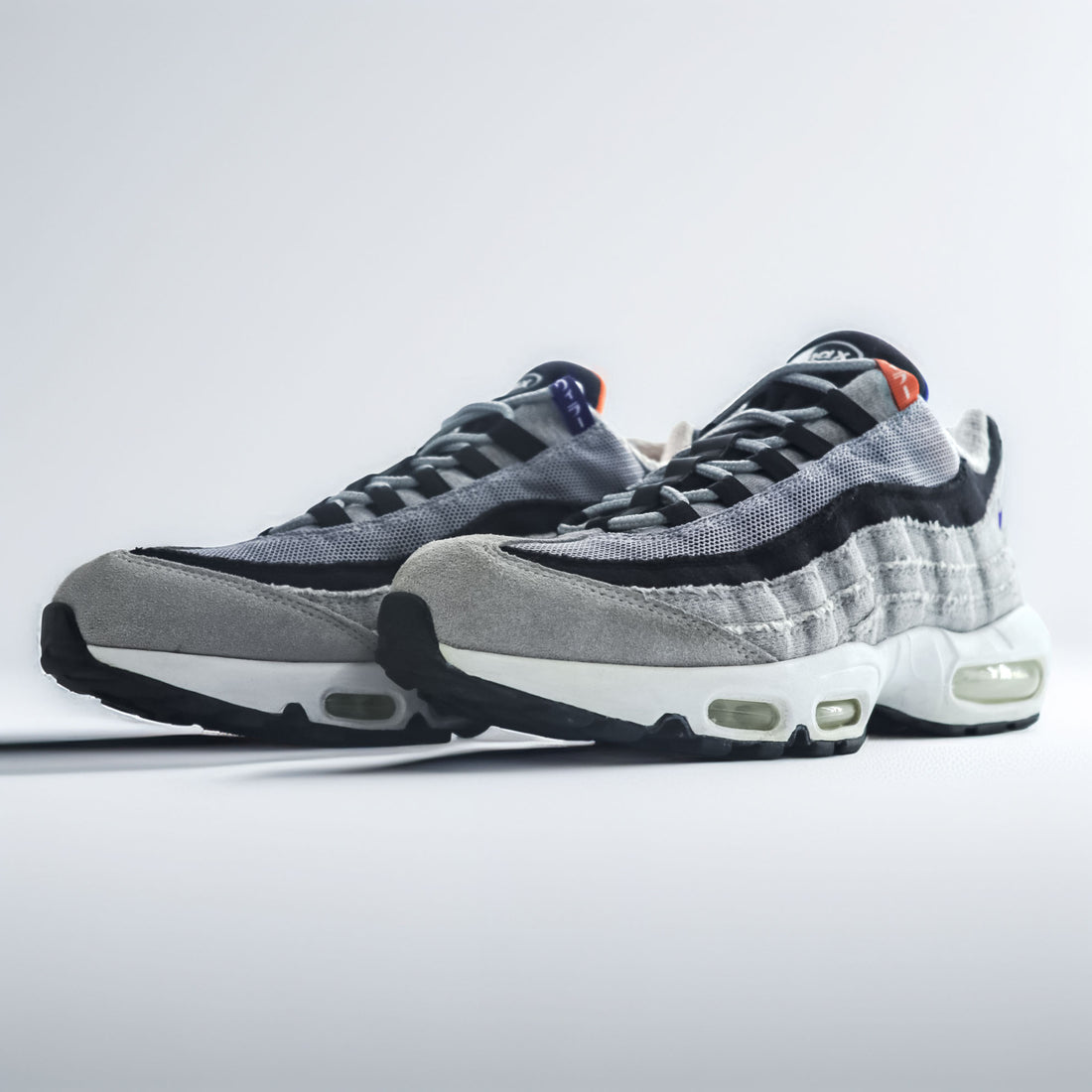 LOOPWHEELER × NIKE エアマックス AIR MAX 95 スニーカー 27.5cm WOLF GREY/WHITE-BLACK CQ7853-001