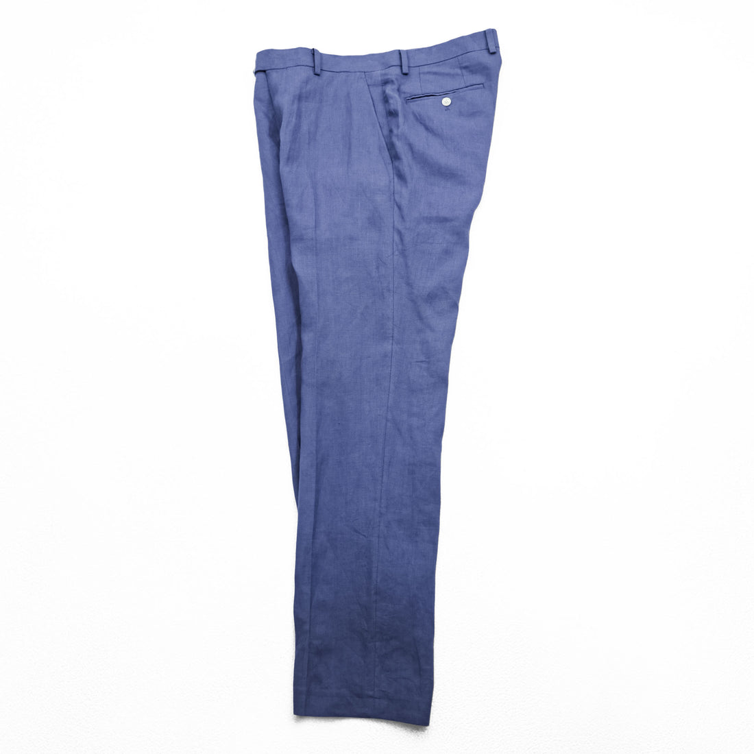 LAUREN RALPH LAUREN 90s Vintage Slacks Pants L Blue Tuck Pleated