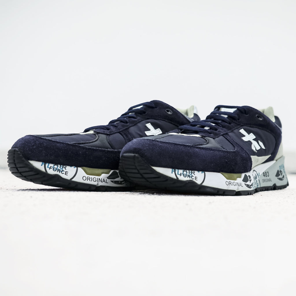 PREMIATA Low-Cut Sneakers US9 Navy var 5684