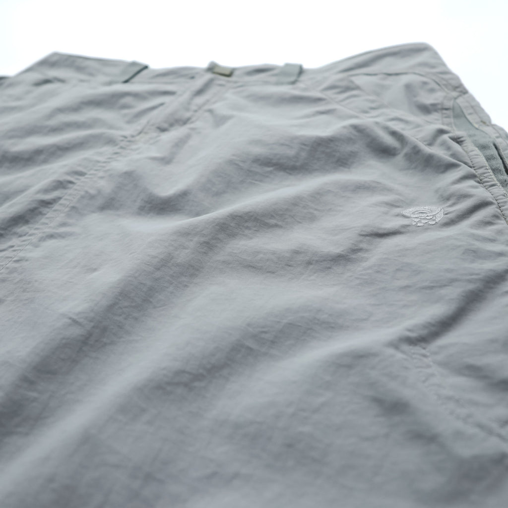 Mountain Hardwear Women’s Hiking Skirt Light Gray Front Zip Pocket Outdoor Size 8