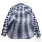 Polo Ralph Lauren 90年代 ヴィンテージ Estate 長袖 シャツ L ネイビー チェック ワイドカラー
