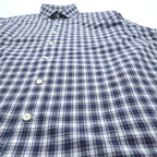 Polo Ralph Lauren 90年代 ヴィンテージ Estate 長袖 シャツ L ネイビー チェック ワイドカラー