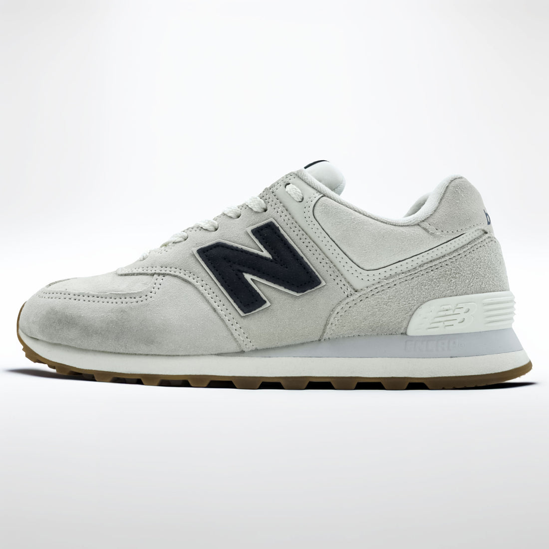 NEW BALANCE U574NGB Low-Cut Sneakers White Grey US8.5