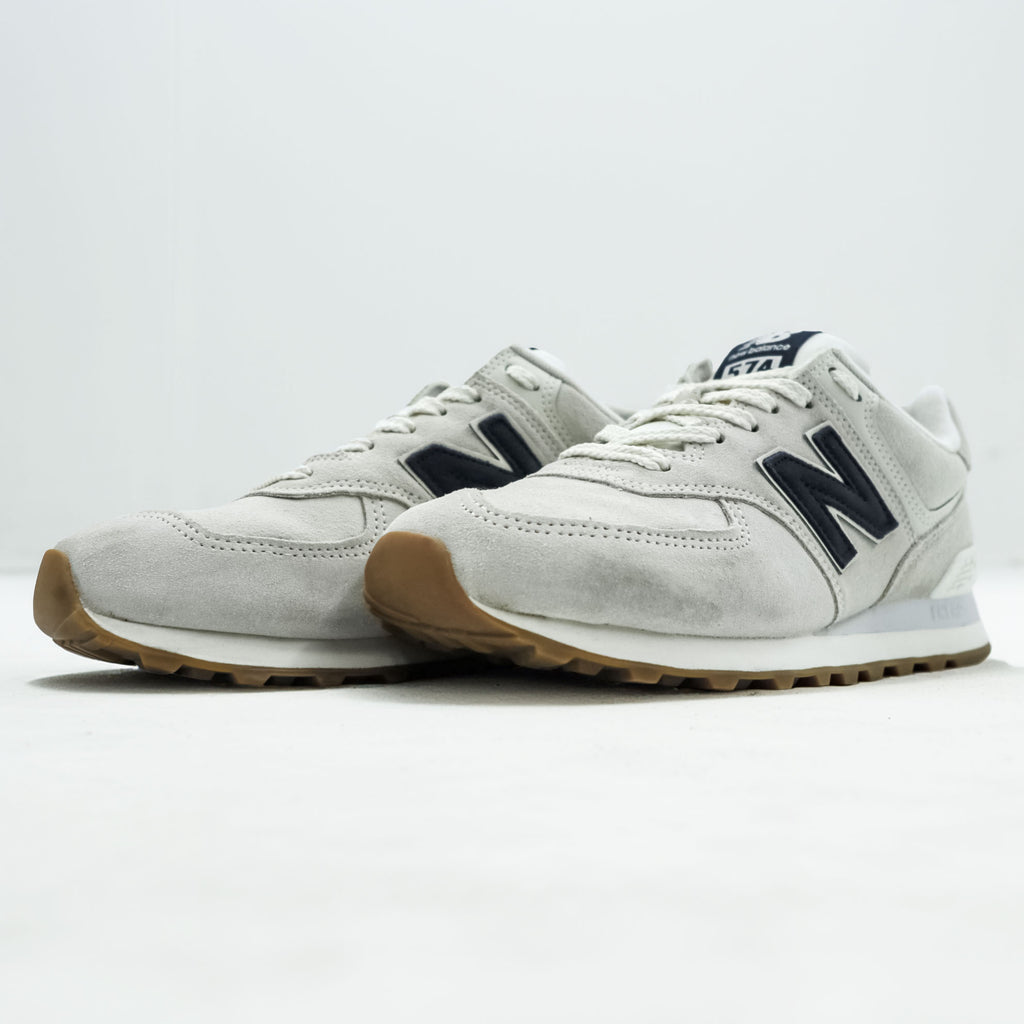 NEW BALANCE U574NGB Low-Cut Sneakers White Grey US8.5