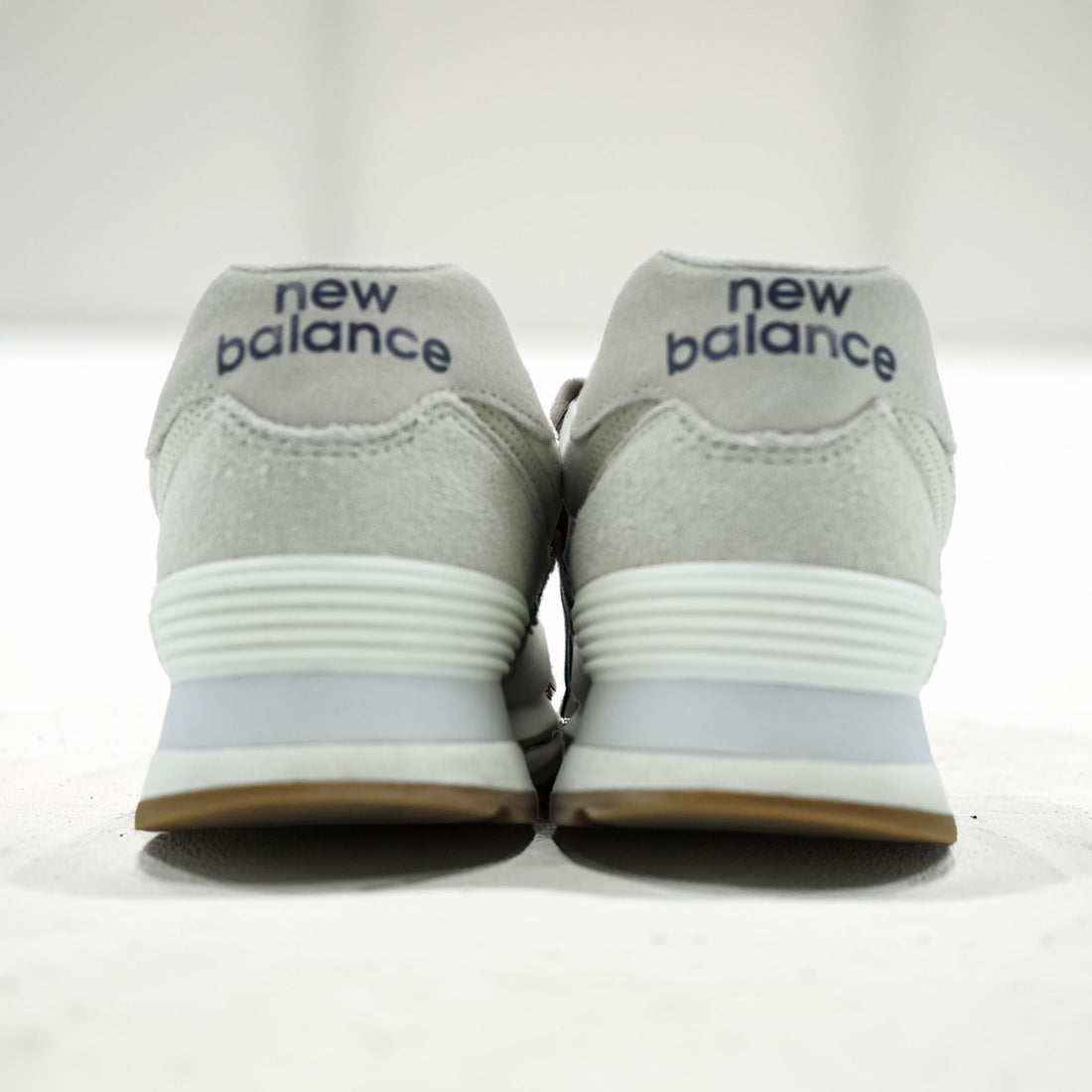 NEW BALANCE U574NGB Low-Cut Sneakers White Grey US8.5