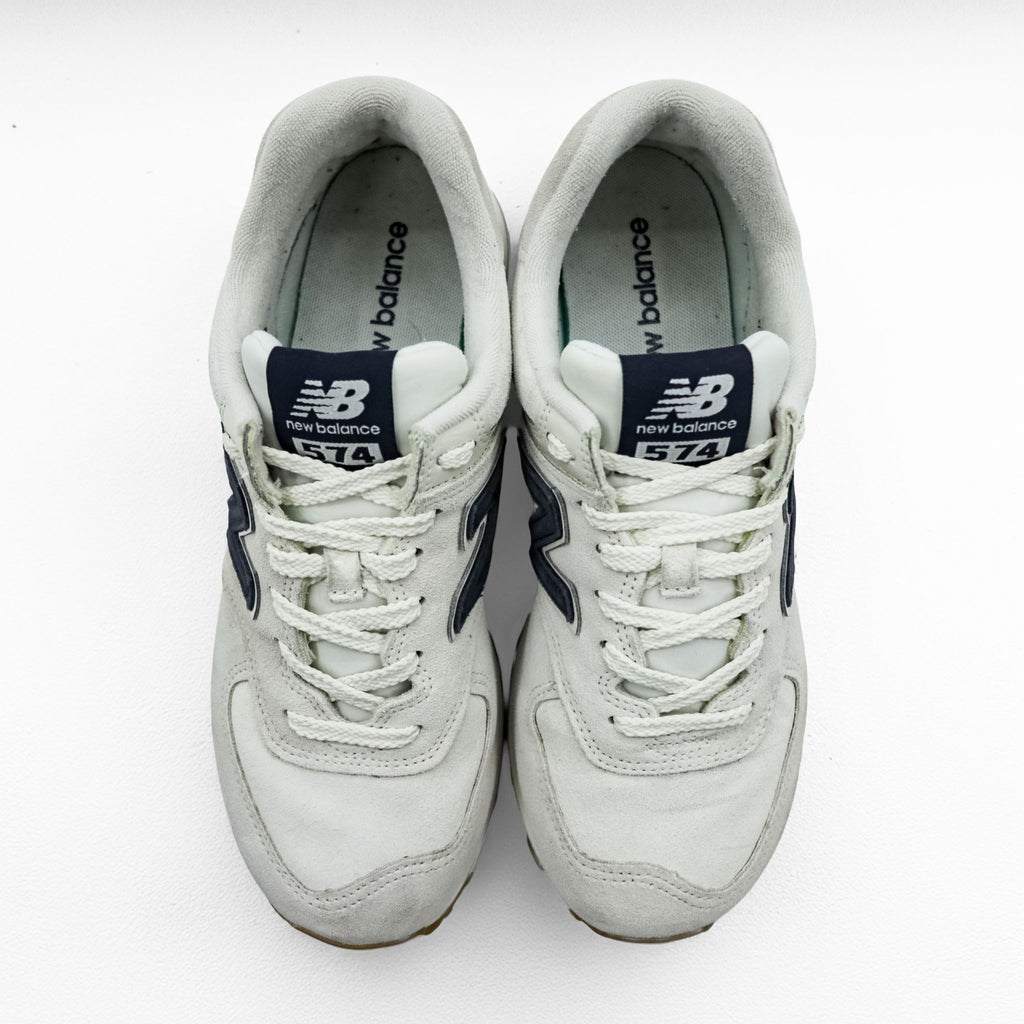 NEW BALANCE U574NGB Low-Cut Sneakers White Grey US8.5