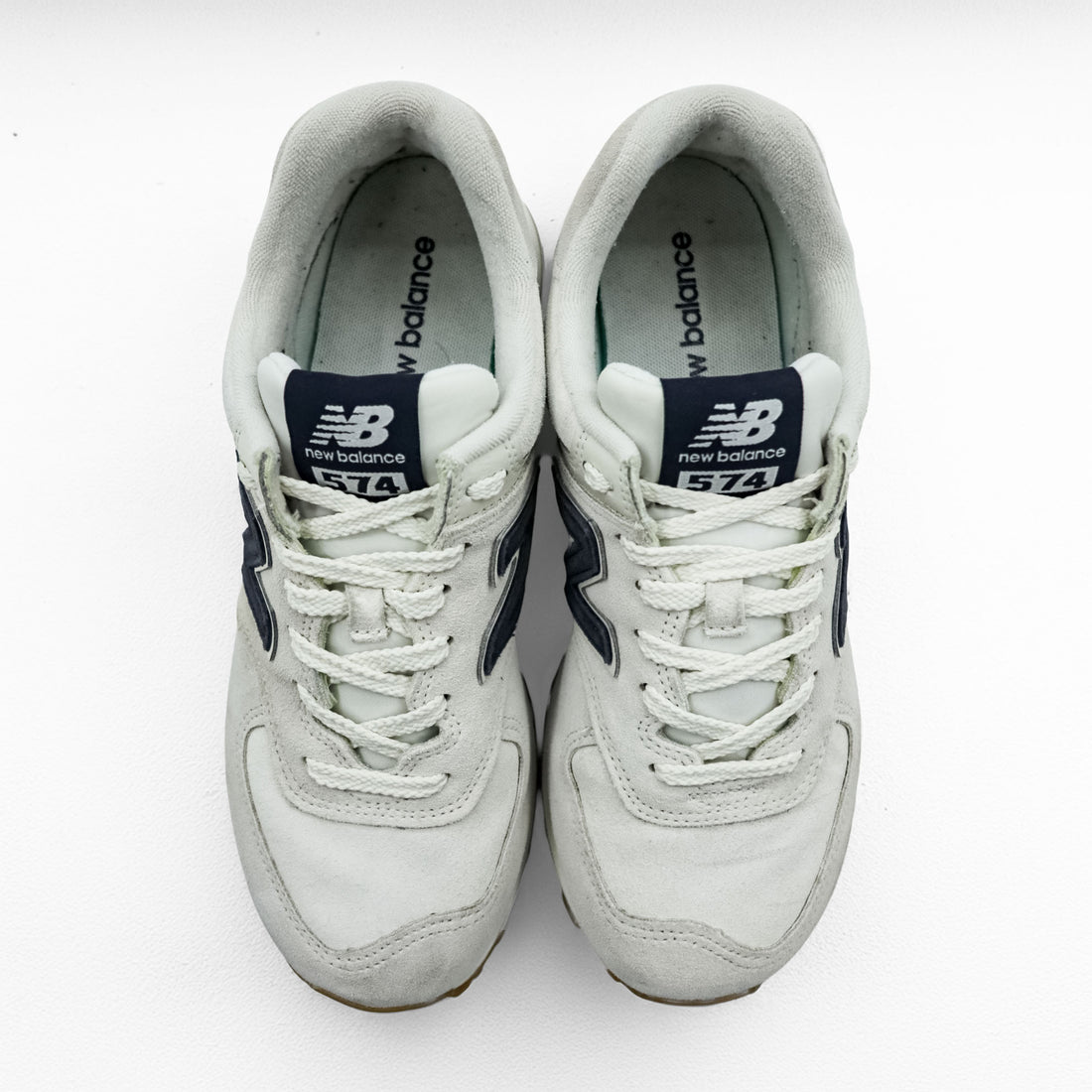 NEW BALANCE U574NGB Low-Cut Sneakers White Grey US8.5