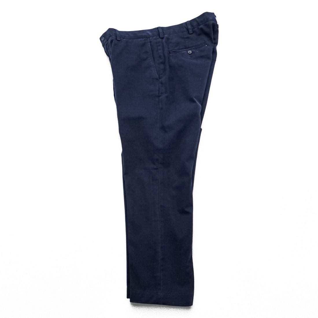Polo Ralph Lauren チノパンツ コットン スラックス L ネイビー SLIM FIT