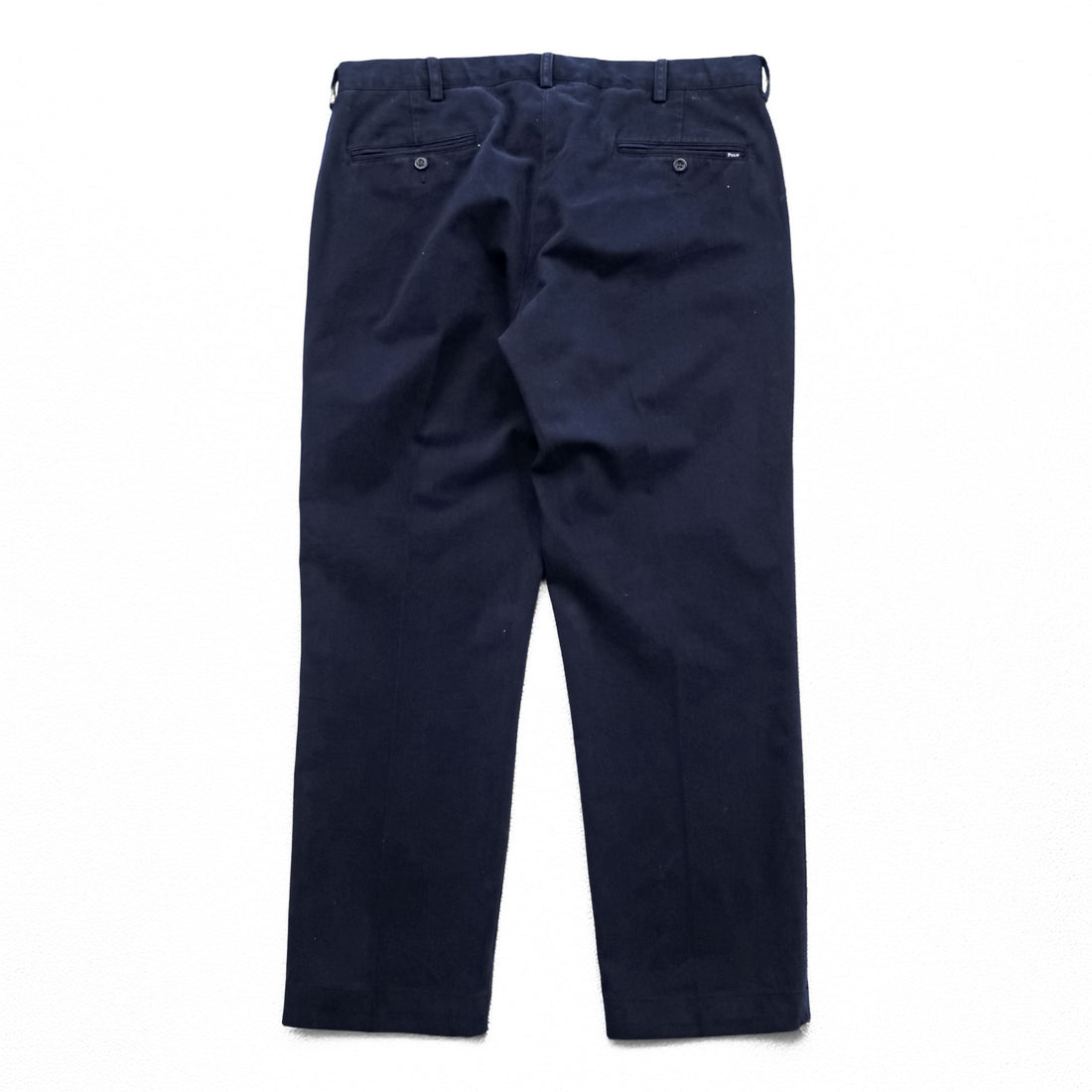 Polo Ralph Lauren チノパンツ コットン スラックス L ネイビー SLIM FIT