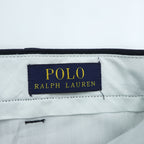 Polo Ralph Lauren チノパンツ コットン スラックス L ネイビー SLIM FIT