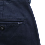 Polo Ralph Lauren チノパンツ コットン スラックス L ネイビー SLIM FIT