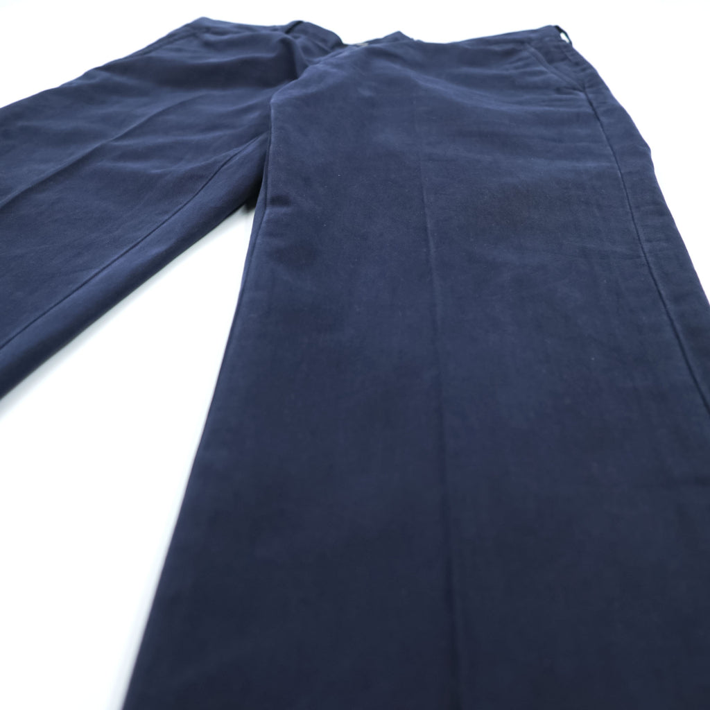 Polo Ralph Lauren チノパンツ コットン スラックス L ネイビー SLIM FIT