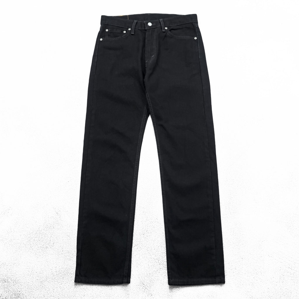 Levi's 505 デニムパンツ ジーンズ M ブラック ストレート ジッパーフライ 00505-0260