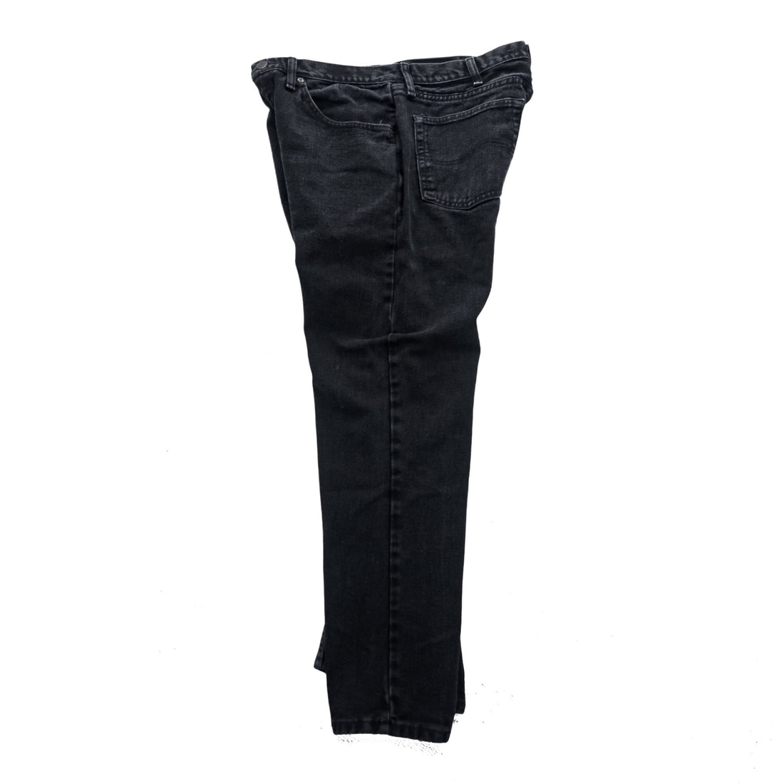 Lee 5ポケット デニムパンツ ジーンズ L ブラック REGULAR FIT ジッパーフライ 2008908