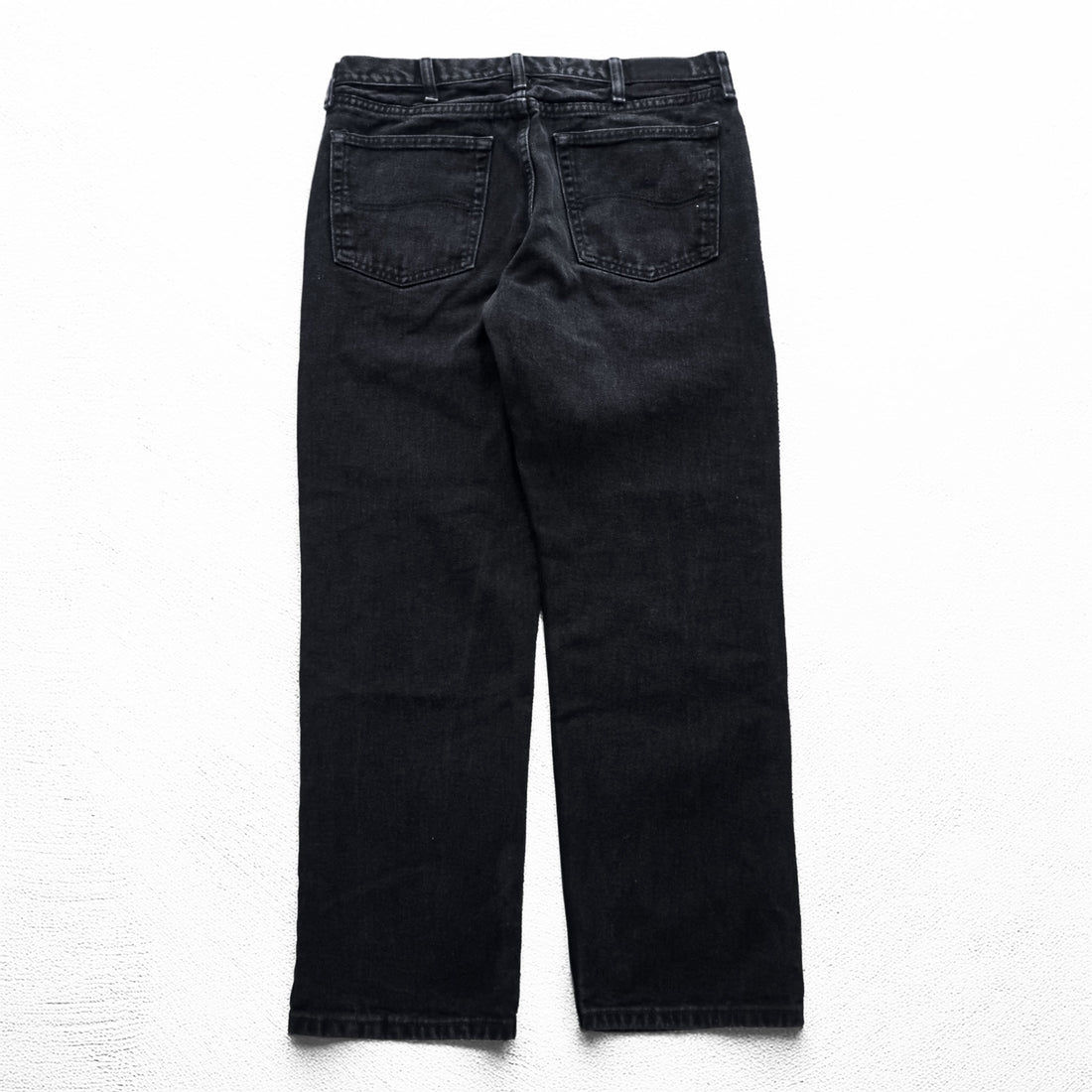 Lee 5ポケット デニムパンツ ジーンズ L ブラック REGULAR FIT ジッパーフライ 2008908