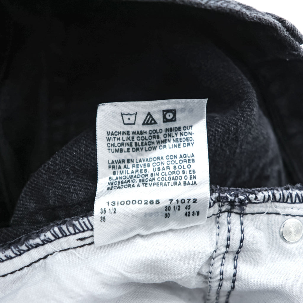 Lee 5ポケット デニムパンツ ジーンズ L ブラック REGULAR FIT ジッパーフライ 2008908