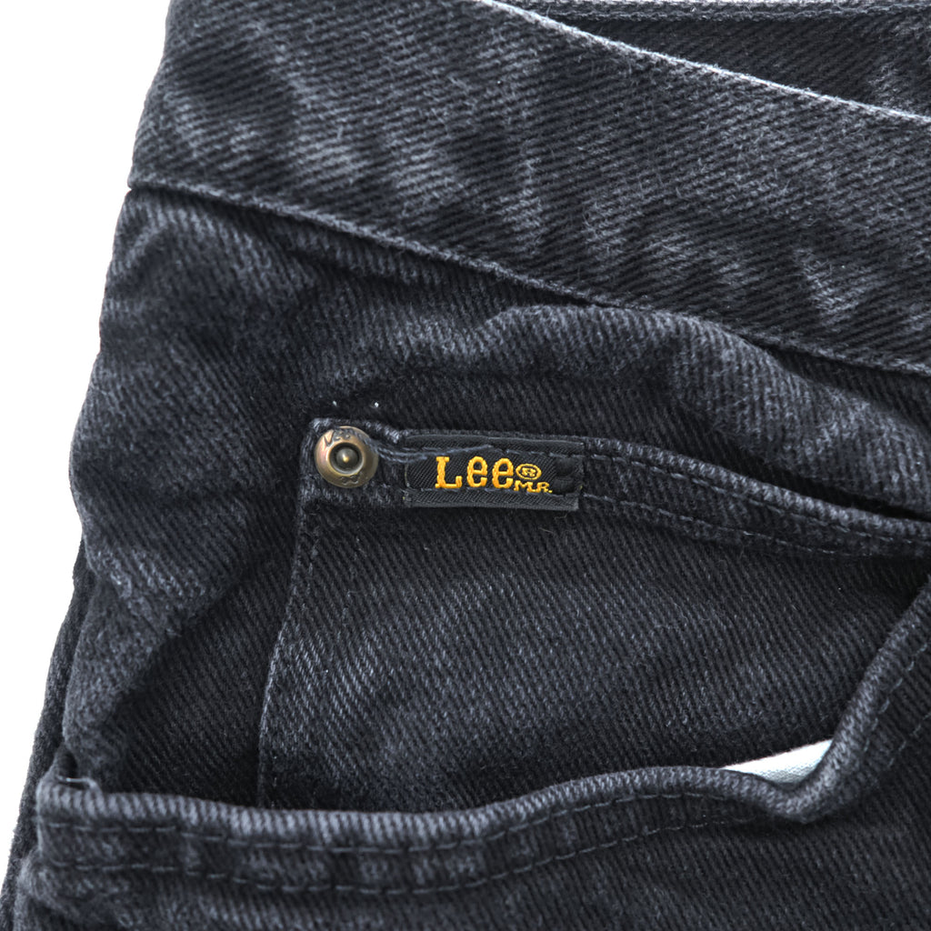 Lee 5ポケット デニムパンツ ジーンズ L ブラック REGULAR FIT ジッパーフライ 2008908