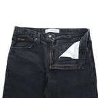 Lee 5ポケット デニムパンツ ジーンズ L ブラック REGULAR FIT ジッパーフライ 2008908