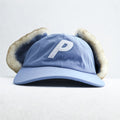PALACE DOG EAR SHELL 6-PANEL Cap Blue Boa Drawstring
