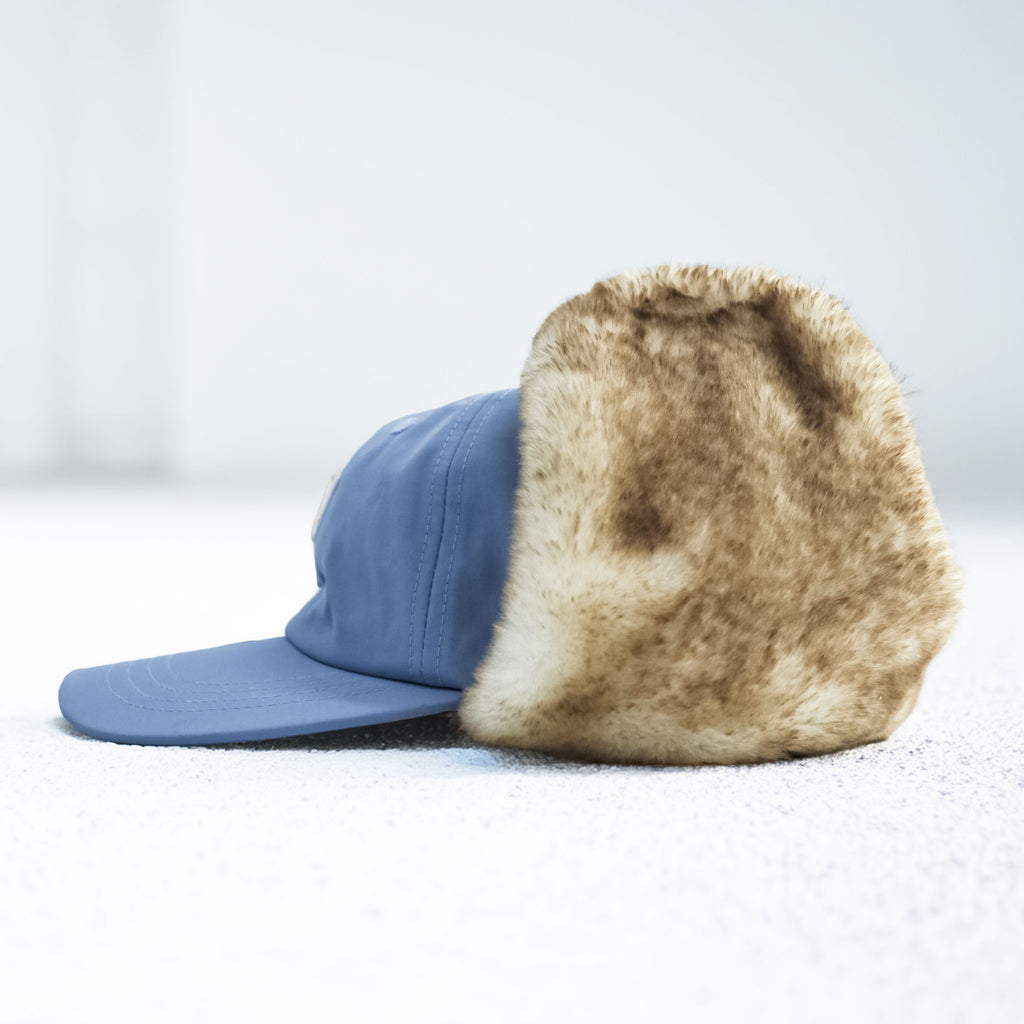 PALACE DOG EAR SHELL 6-PANEL Cap Blue Boa Drawstring
