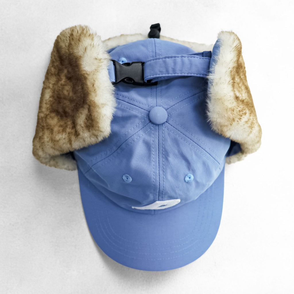 PALACE DOG EAR SHELL 6-PANEL Cap Blue Boa Drawstring