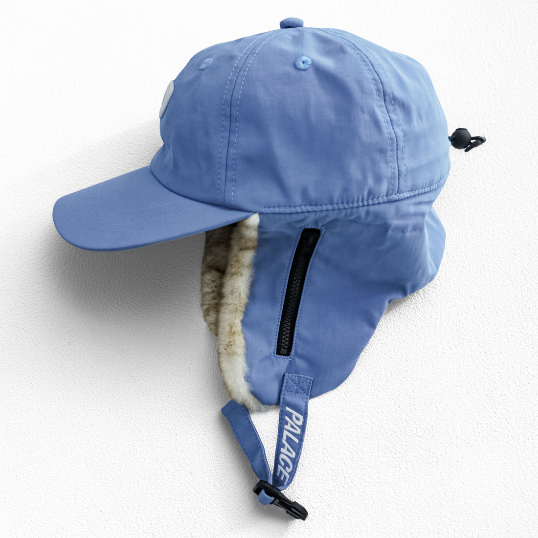 PALACE DOG EAR SHELL 6-PANEL Cap Blue Boa Drawstring