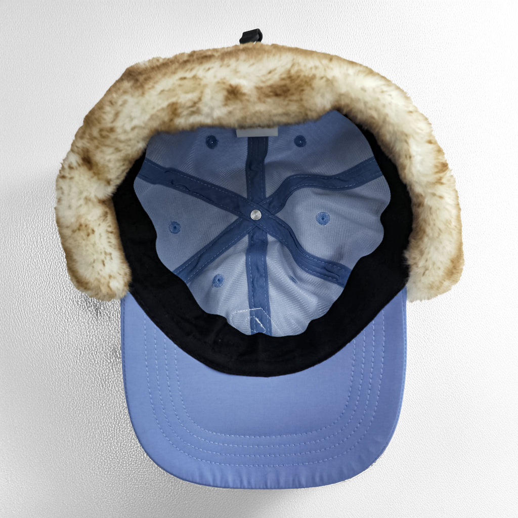 PALACE DOG EAR SHELL 6-PANEL Cap Blue Boa Drawstring