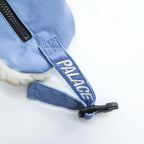 PALACE DOG EAR SHELL 6-PANEL Cap Blue Boa Drawstring