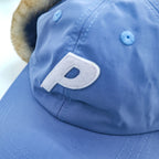 PALACE DOG EAR SHELL 6-PANEL Cap Blue Boa Drawstring