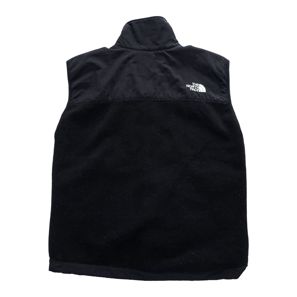 THE NORTH FACE デナリ ナイロン切替 フリースベスト S ブラック POLARTEC ポーラテック ドローコード