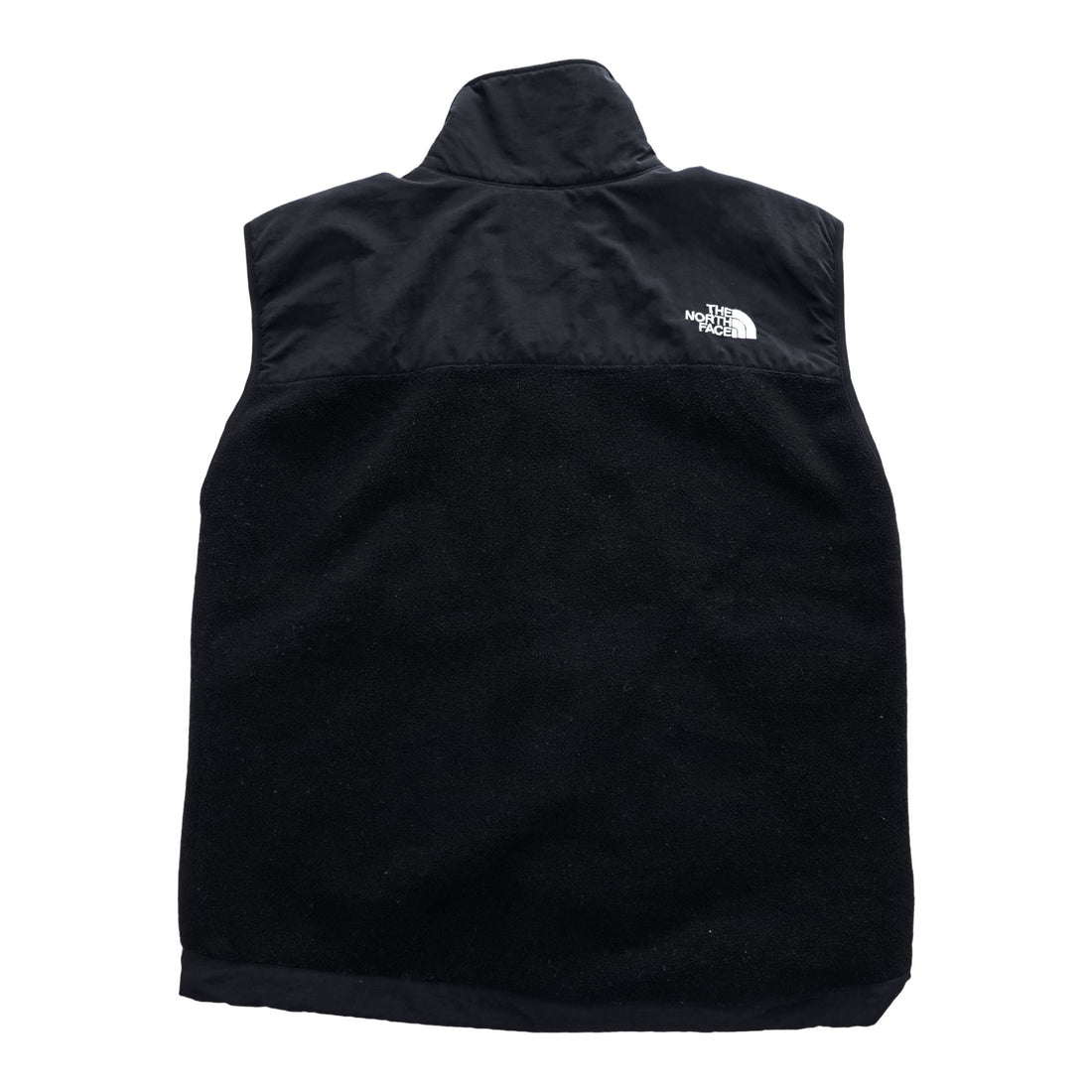 THE NORTH FACE デナリ ナイロン切替 フリースベスト S ブラック POLARTEC ポーラテック ドローコード