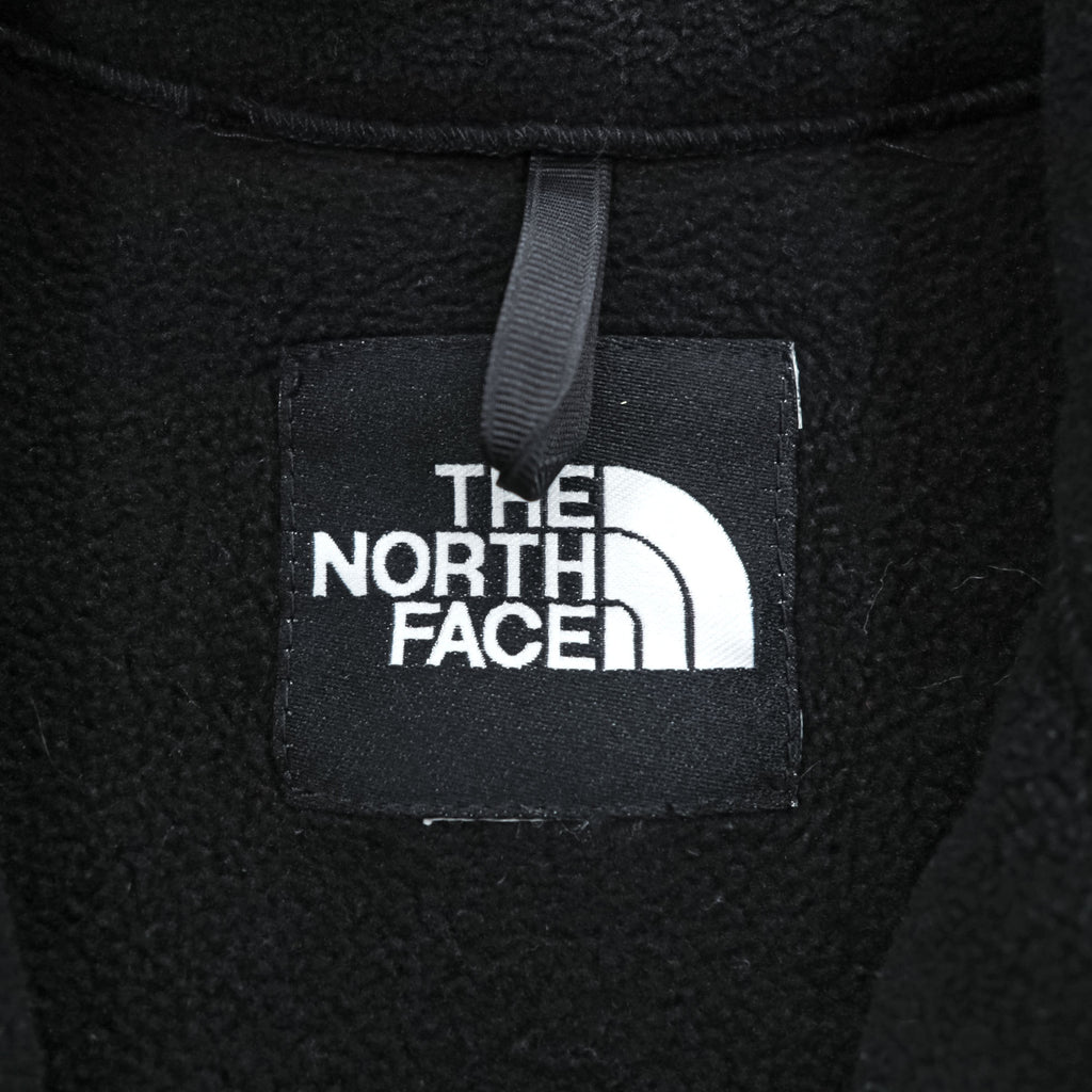 THE NORTH FACE デナリ ナイロン切替 フリースベスト S ブラック POLARTEC ポーラテック ドローコード