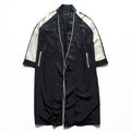 unrelaxing Satin Souvenir Gown Coat FREE Black, Gold 