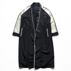 unrelaxing Satin Souvenir Gown Coat FREE Black, Gold 