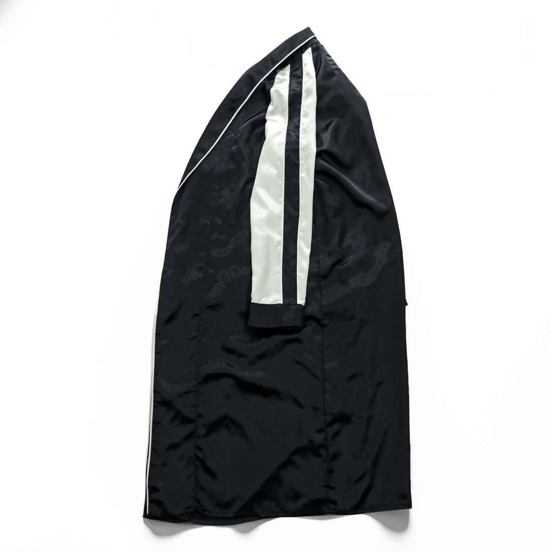unrelaxing Satin Souvenir Gown Coat FREE Black, Gold 