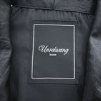 unrelaxing Satin Souvenir Gown Coat FREE Black, Gold 