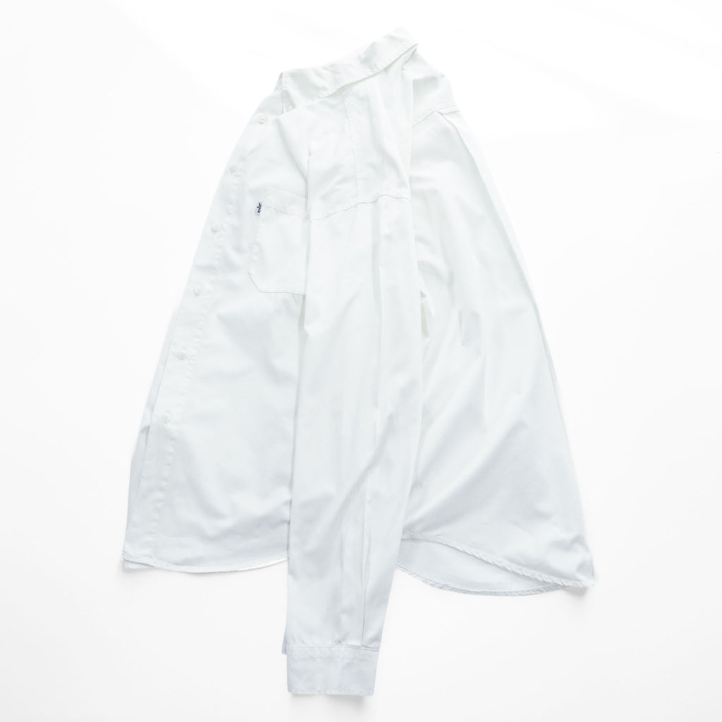 Levi Strauss 90s Vintage Long-sleeve Button-down Shirt L White Oxford 60519-4252