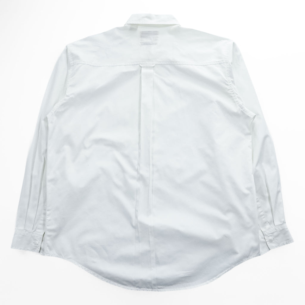 Levi Strauss 90s Vintage Long-sleeve Button-down Shirt L White Oxford 60519-4252